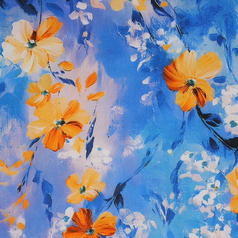 Eco-Friendly Rayon Reactive Printing Fabric