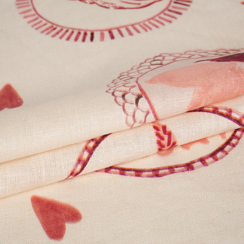 Breathable Linen Digital Inkjet Printing Fabric